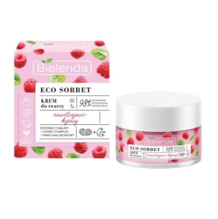 Krem nawilżający do twarzy Bielenda Eco Sorbet 0 SPF dzień i noc 50 ml 3.JPG