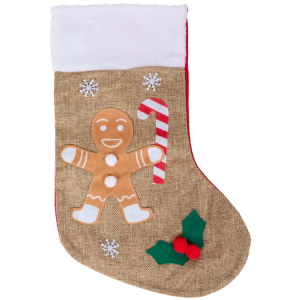 Skarpeta Świąteczna do zawieszenia i wypełnienia prezentami Ciastek 