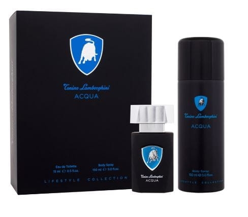 Lamborghini Aqua Zestaw Woda toaletowa dla mężczyzn 15ml  Deozodorant 150ml.JPG
