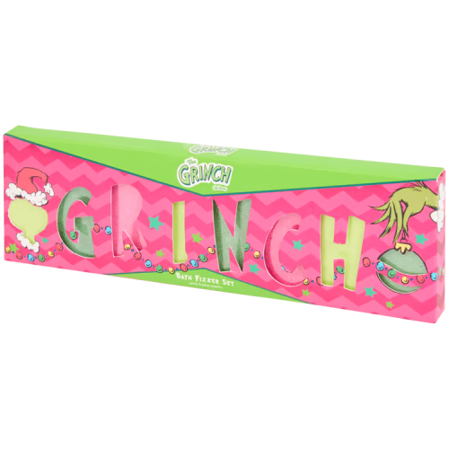 Musujące tabletki do kąpieli Prezent Świąteczny Grinch 8 sztuk 320g (2).png