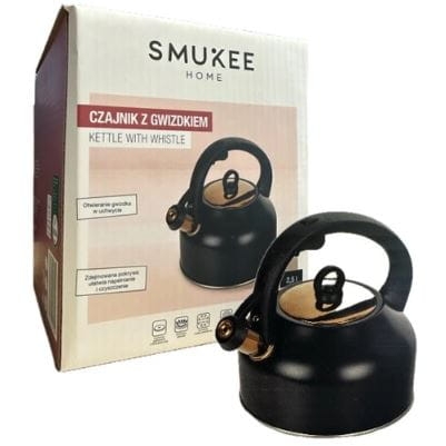 Smukee Czajnik z gwizdkiem 2,5l Czarny.JPG