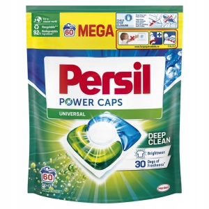 Kapsułki Persil Power Caps Universal 60 prań do prania bieli 60 sztuk