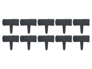 Ogrodzenie płotek ogrodowy 10 szt Parkside obrzeże ogrodowe