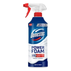 DOMESTOS POWER FOAM piana do mycia toalety i łazienki, 435 ml ARCTIC FRESH