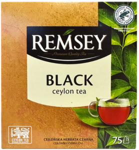 Remsey Herbata czarna Cejlońska 75 torebek 150 g