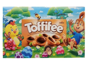 Czekoladki Toffifee z orzechem laskowym w karmelu Wielkanocny zestaw 4x 125g 500g
