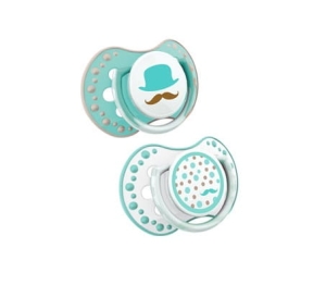 Smoczek uspokajający dynamiczny Lovi 3-6m RETRO 2 szt. 22/804 Boy