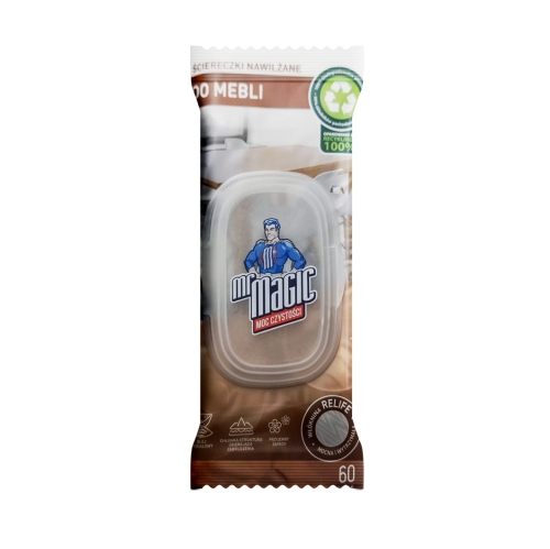 Mr Magic ściereczki nawilżane Do Mebli 60 szt.jpg