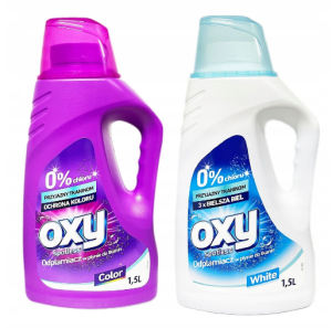 OXY Spotless Mix White i Color odplamiacz w płynie 2x1,5 L