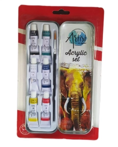 Zestaw farb akrylowych w puszce  6 x 6 ml
