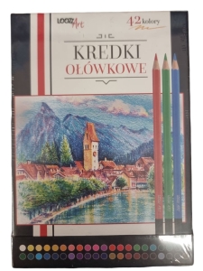 Kredki ołówkowe 42 elementy LoozzArt St. Majewski