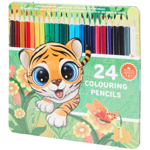 Kredki ołówkowe 24 kolory Wielokolorowe 3+