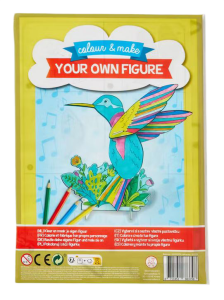 Zestaw Pokoloruj i stwórz własną figurkę 3D Koliber