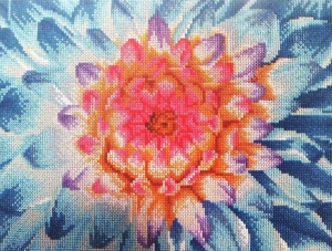 Malowanie diamentami 15.000 el. 30x40 cm Lilia