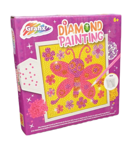 Obraz malowanie diamentami Motyl Grafix 6+