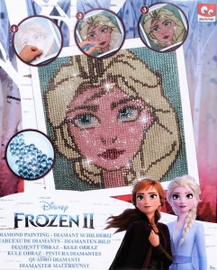 Malowanie diamentami 16x16cm  Disney Frozen Kraina Lodu