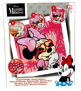 Malowanie diamentami 16x16cm  Disney Minnie Mouse
