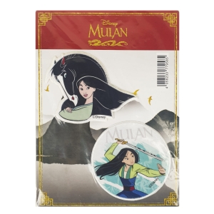 Naklejka Termoaktywna Naprasowanka 2 szt. Mulan