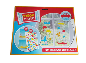 Naklejki na okno zwierzęta morskie 100 naklejek