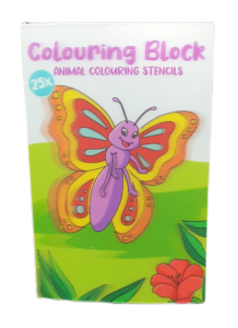 Kolorowanka blok do kolorowania Motyl 25 stron