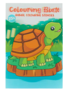 Kolorowanka blok do kolorowania Żółw 25 stron