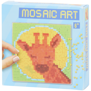 Mozaika DIY 10 x 10 cm Do wyklejania Żyrafa 6+