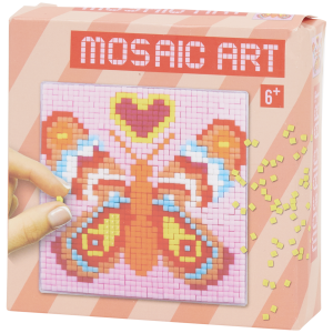 Mozaika DIY 10 x 10 cm Do wyklejania Motyl 6+