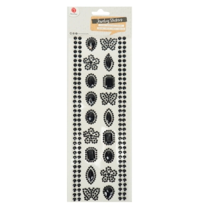 Naklejki Biżuteria Jawelry 20 szt. Deco Time Czarne