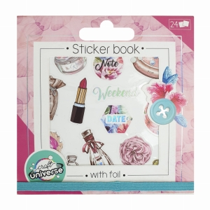 Naklejki do Planera ozdobne Craft Universe 24 arkusze