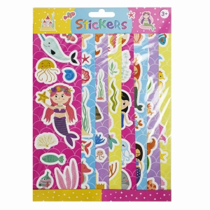 Naklejki 8 arkuszy Syrenki 3+