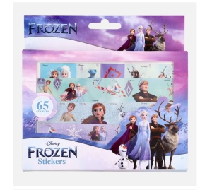Zestaw 65 naklejek Frozen Kraina Lodu