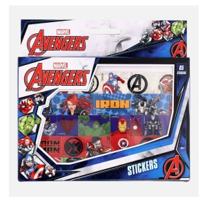 Zestaw 65 naklejek Avengers  naklejki
