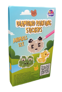 Diamentowe naklejki malowanie diamentami Panda