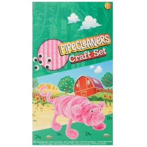 Sznurek szenilowy Zwierzątka DIY Świnka 3+