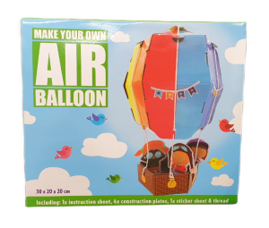 Zrób to sam modelarstwo kartonowe Balon powietrzny