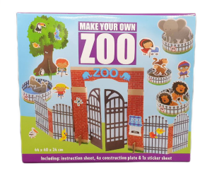 Zrób to sam modelarstwo kartonowe Zoo