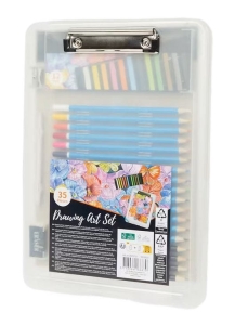 Zestaw do rysowania w pojemniku 35 elementów
