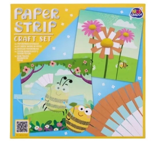 Zestaw do zabaw kreatywnych Paski papieru 24x24x0.6 cm Łąka