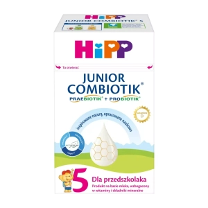 HiPP Bio Combiotik 5 - produkt na bazie mleka dla przedszkolaka 550 g