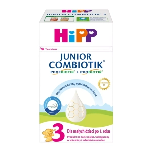 HiPP Junior Combiotik 3 dla dzieci powyżej 1 roku życia 550g