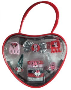 Zestaw akcesoriów do włosów Myszka Minnie 11 elementów