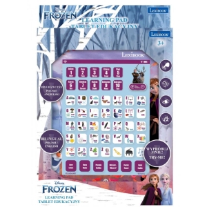 LEXIBOOK Tablet Edukacyjny Kraina Lodu Dla Dzieci Dwujęzyczny Interaktywny