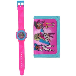 Zestaw dla dziecka portfel  zegarek L.O.L Surprise 3+