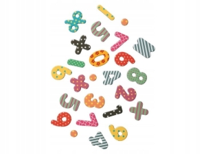 Magnetyczne Liczby i Symbole magnesy 123 90 szt. cyferki