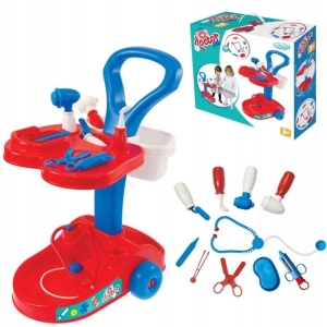 Mochtoys Wózek Lekarski Mała Pielęgniarka Doktor