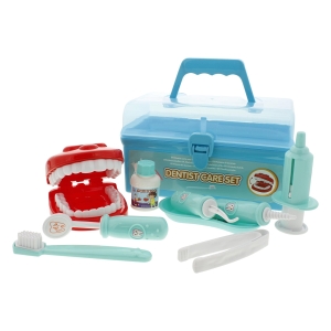 Zestaw dentystyczny do zabawy dla dzieci 3+ 10 el. DENTYSTA