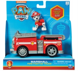 Psi Patrol Pojazd  z figurką Marshall 3+