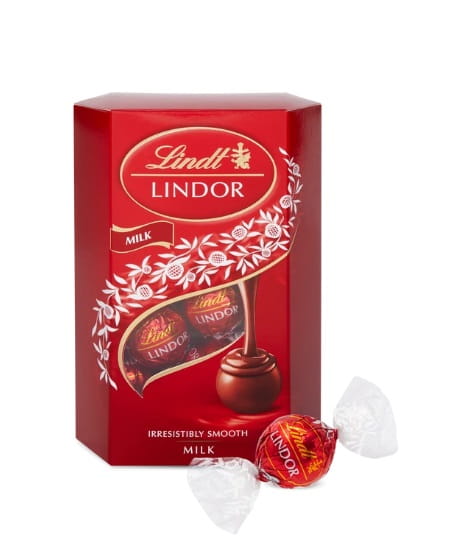 Lindt Lindor Praliny z czekolady mlecznej 200g – zdjęcie 5