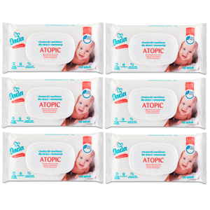 DADA ATOPIC Specjal Care Chusteczki do skóry atopowej 6x50szt