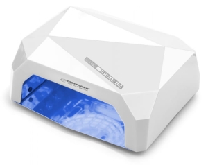 Lampa UV LED do paznokci Onyx Esperanza EBN002W Biały